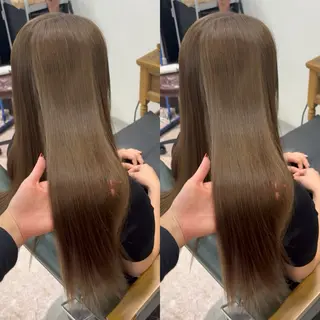 ロング カラー なんば、心斎橋🍓 ハイトーンnicoのヘアスタイル