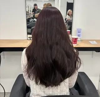 ロング miku/ラベンダー 透明感カラー🪻❤︎のヘアスタイル