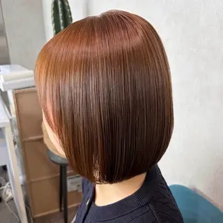 ミディアム カラー 透明感カラー🫧🎀 まりなのヘアスタイル