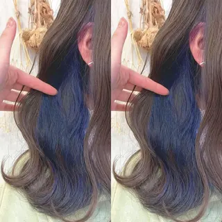 カラー 渋谷:インナーカラー ／🍒エリカ🍒のヘアスタイル