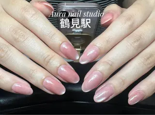 ネイル Aura nail 🍐💫のネイルデザイン