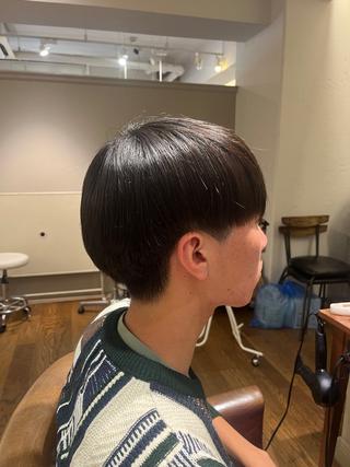 パーマ メンズ 佐藤 宰 OZ桑野店のヘアスタイル