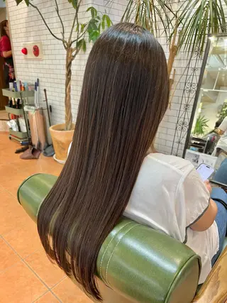ロング カラー 石井 佑樹のヘアスタイル