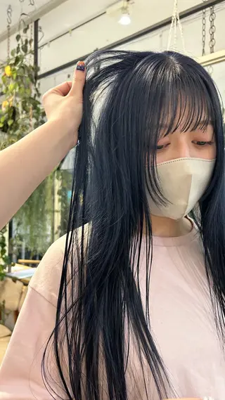 ロング カラー ❕マンツーマン施術❕ 🍊Moemiのヘアスタイル