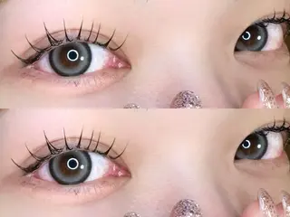 マツエク・マツパ 透明感カラー/暗髪/ マツエク/ゆずは🦋のマツエク・マツパデザイン