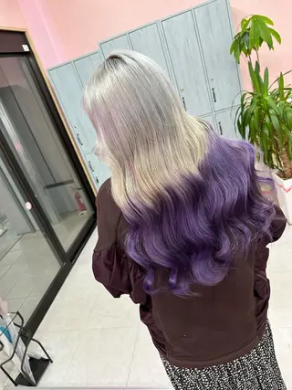 ロング カラー 町田ブリーチ特化 MANATOのヘアスタイル