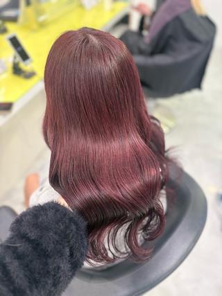 カラー akari🎀🤍 ガーリーstyleのヘアスタイル