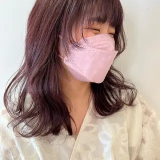 ロング カラー 盛れるレイヤーカット 得意🌹井上美沙のヘアスタイル