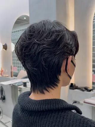 パーマ メンズ Tiktok5.8 万人🔥HAOのヘアスタイル