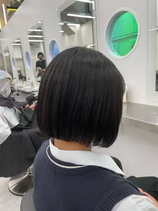 ミディアム ヘアアレンジ 縮毛矯正/髪質改善/ ブリーチ毛/木元渓太のヘアスタイル