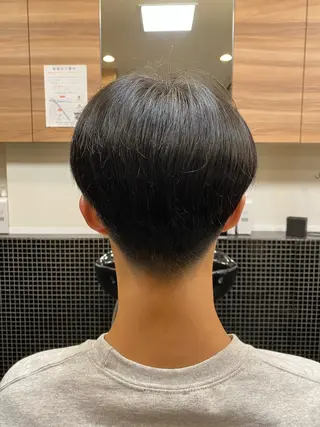 ショート メンズ メンズパーマモデル 大募集中のヘアスタイル