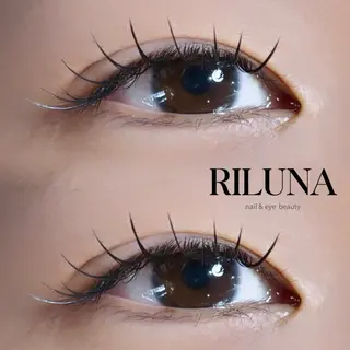 マツエク・マツパ 【 RILUNA 】 三鷹のマツエク・マツパデザイン