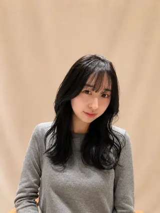 セミロング レイヤーカット🫧 /髪質改善✨TOWAのヘアスタイル