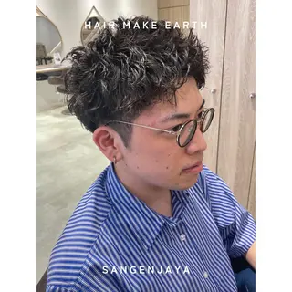 メンズ hair make earth 🌀のヘアスタイル