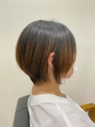 ショート 宮腰一磨 ・ショート・ボブ🌿のヘアスタイル