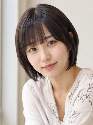 ショート カラー パーマ ヘアアレンジ 平川 友理/韓国ヘア💘のヘアスタイル