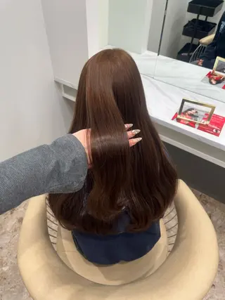 ロング カラー 透明感カラー/京都 烏丸/Himariのヘアスタイル