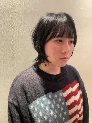 ショート フジヤ サイタのヘアスタイル