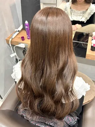 ロング カラー 🤍艶モテカラー♡ ブラウン🤍Rimiのヘアスタイル
