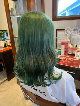 セミロング 🔥金山 諒平🔥のヘアスタイル