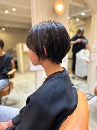 ショート 山﨑弓夢/ 撮影モデル/ボブのヘアスタイル
