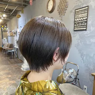 ショート カラー 山口 浩之のヘアスタイル