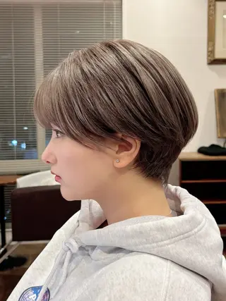 ショート コバヤシ リョウタのヘアスタイル