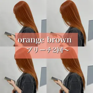 ロング カラー パーマ ヘアアレンジ キッズ 🤎モテ髪&透明感 ミルクティー🥣🤎のヘアスタイル
