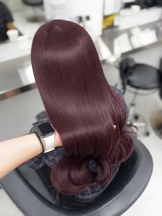 ロング カラー ヘアアレンジ 透明感カラー🎀艶髪 Anju/渋谷🎀のヘアスタイル