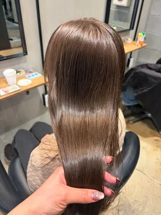 ロング カラー みわ/博多 ブリーチ/メンズヘアのヘアスタイル