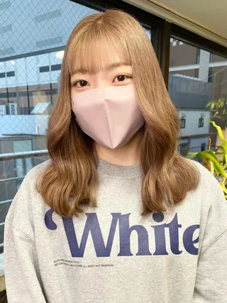 ロング カラー ヘアアレンジ レイヤーカット×髪質 改善🇰🇷シオリのヘアスタイル