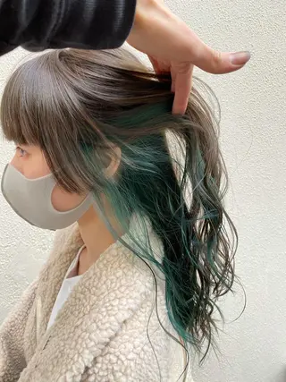 ミディアム カラー Kojima 髪質改善ケアサロン＊のヘアスタイル