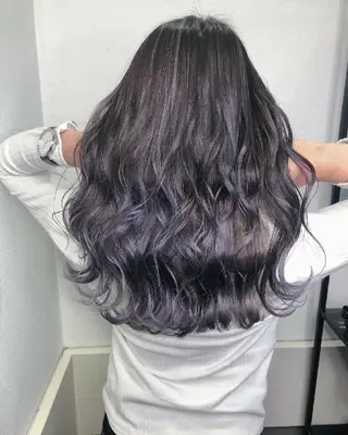 セミロング ヘアアレンジ カラー GiseL 博多 ジゼル　博多のヘアスタイル