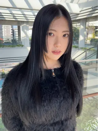 ロング 園田 渉 ◤SHIKIO◢のヘアスタイル