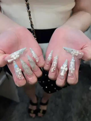 ネイル Sora nail 長さ出し専門店のネイルデザイン
