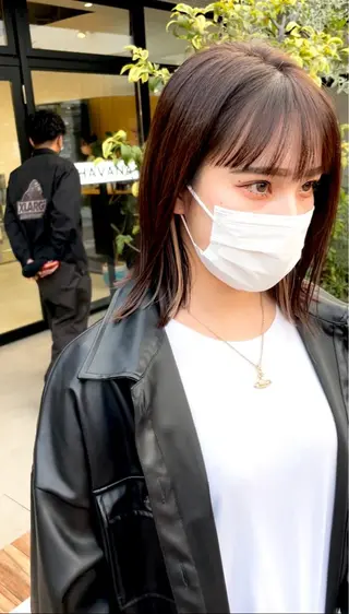 ショート カラー クドウレイ fifth神南のヘアスタイル