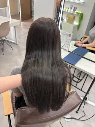 ロング カラー パーマ Hina🫧透明感 /上品/モテ🫧のヘアスタイル
