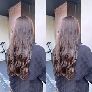 ロング カラー 髪質改善・縮毛矯正 特化・ユウシンのヘアスタイル