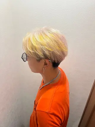 カラー 【メンズデザイン】 TSUKASAのヘアスタイル