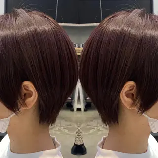 ショート ✨縮毛矯正/髪質改善 錦糸町/松坂拓馬のヘアスタイル