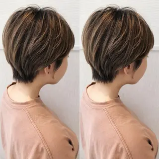 ショート 似合わせカット/ レイヤーカット/新谷のヘアスタイル