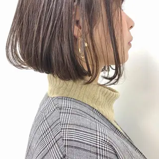 ミディアム カラー ショート特化 /天神大名/ハルナのヘアスタイル