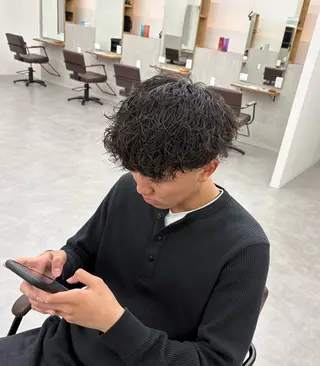 ショート メンズ ラーム 松江学園店/ UNAのヘアスタイル