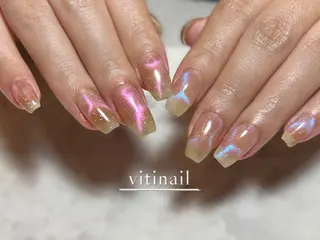 ネイル vitinail/ 𝘠𝘶𝘬𝘪.のネイルデザイン