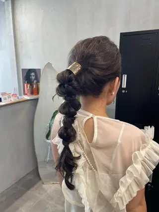 ロング ヘアアレンジ ALLEN hair /まなのヘアスタイル