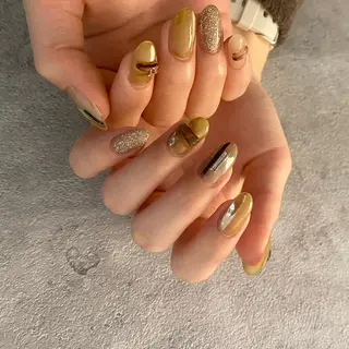 ネイル Ray. ／綺麗目ニュアンスのネイルデザイン