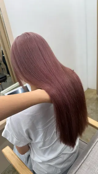 ロング カラー 艶髪✖️ハイトーン 🫧YURIA🫧のヘアスタイル