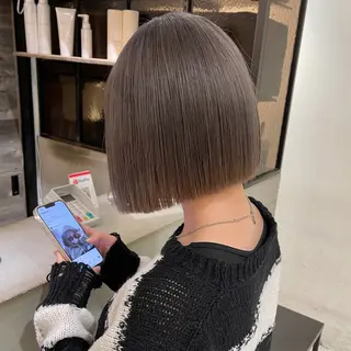 ショート ボブ・韓国ヘア特化 美容師💕織茂ひかりのヘアスタイル