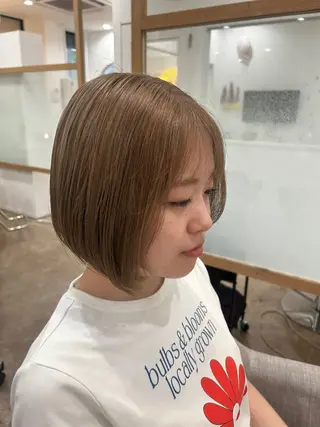 ミディアム オハナ Haruのヘアスタイル