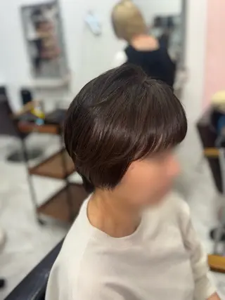 ショート 森元 優衣のヘアスタイル